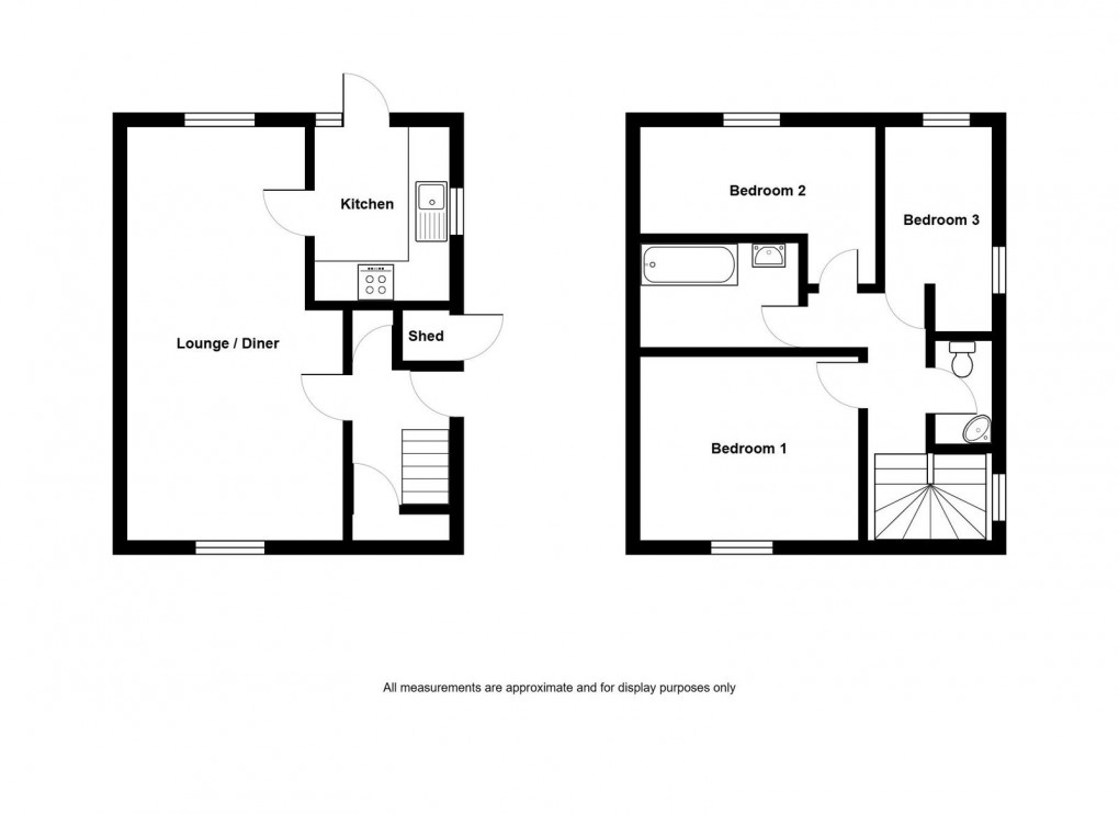 Floorplan for Heol Y Garn, Garnswllt, SA18 2RN