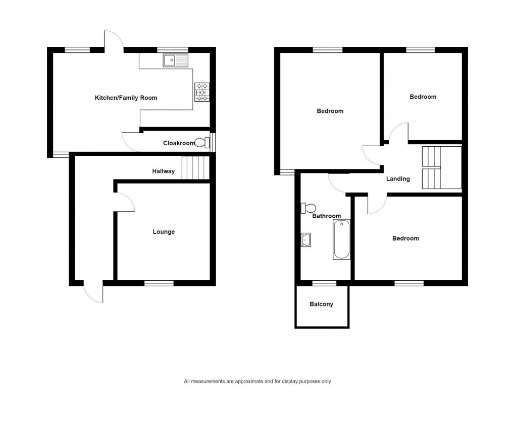 Floorplan for Dynevor Road, Garnant, Ammanford, SA18 