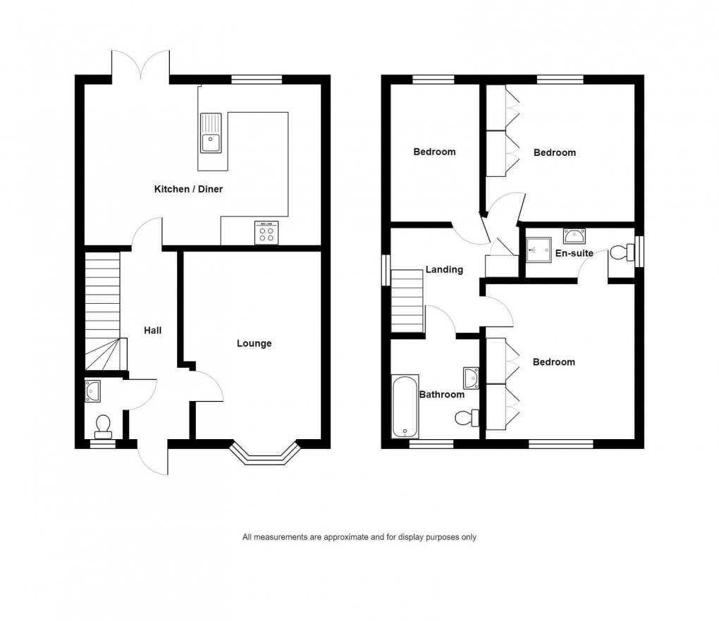 Floorplan for Clos Maes Rhedyn, Gorslas, SA14 6SG