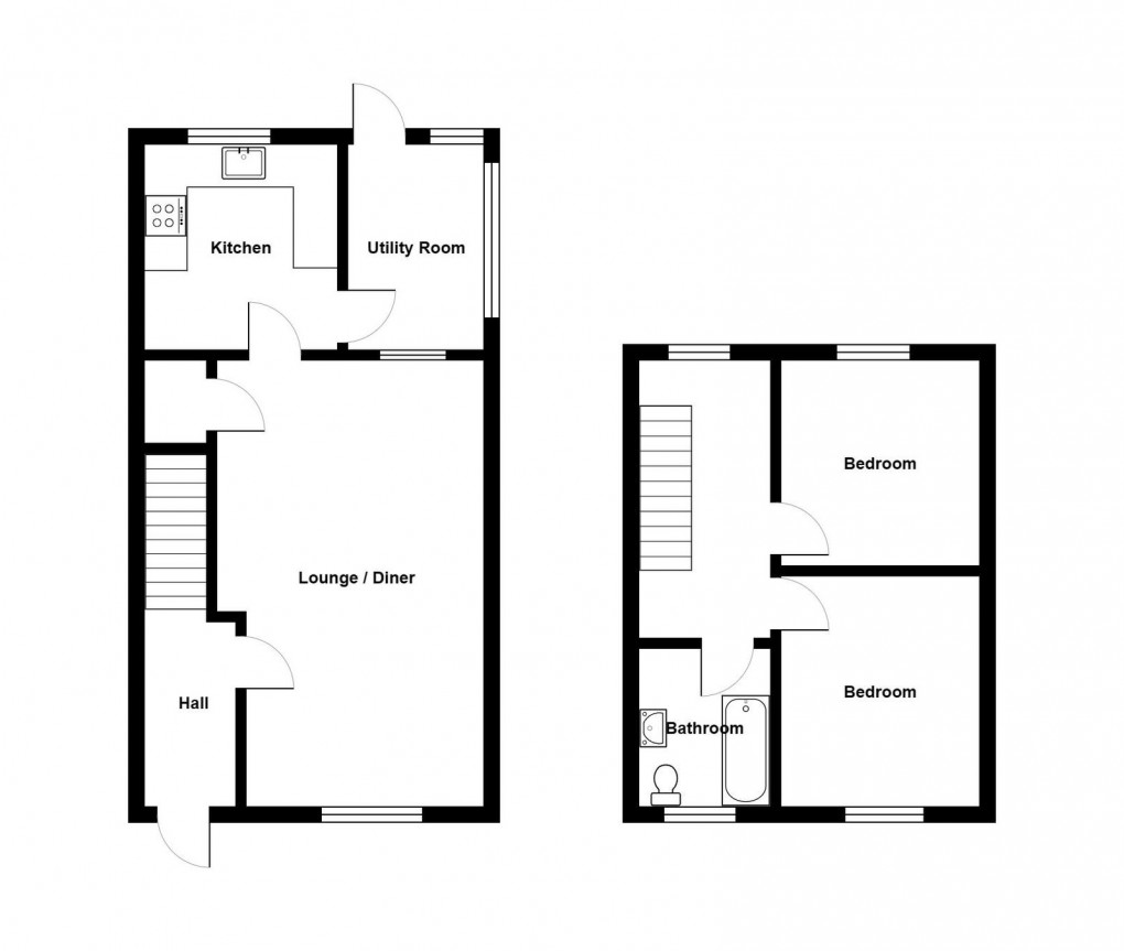 Floorplan for Rawlings Road, Llandybie, Ammanford, SA18 3YD