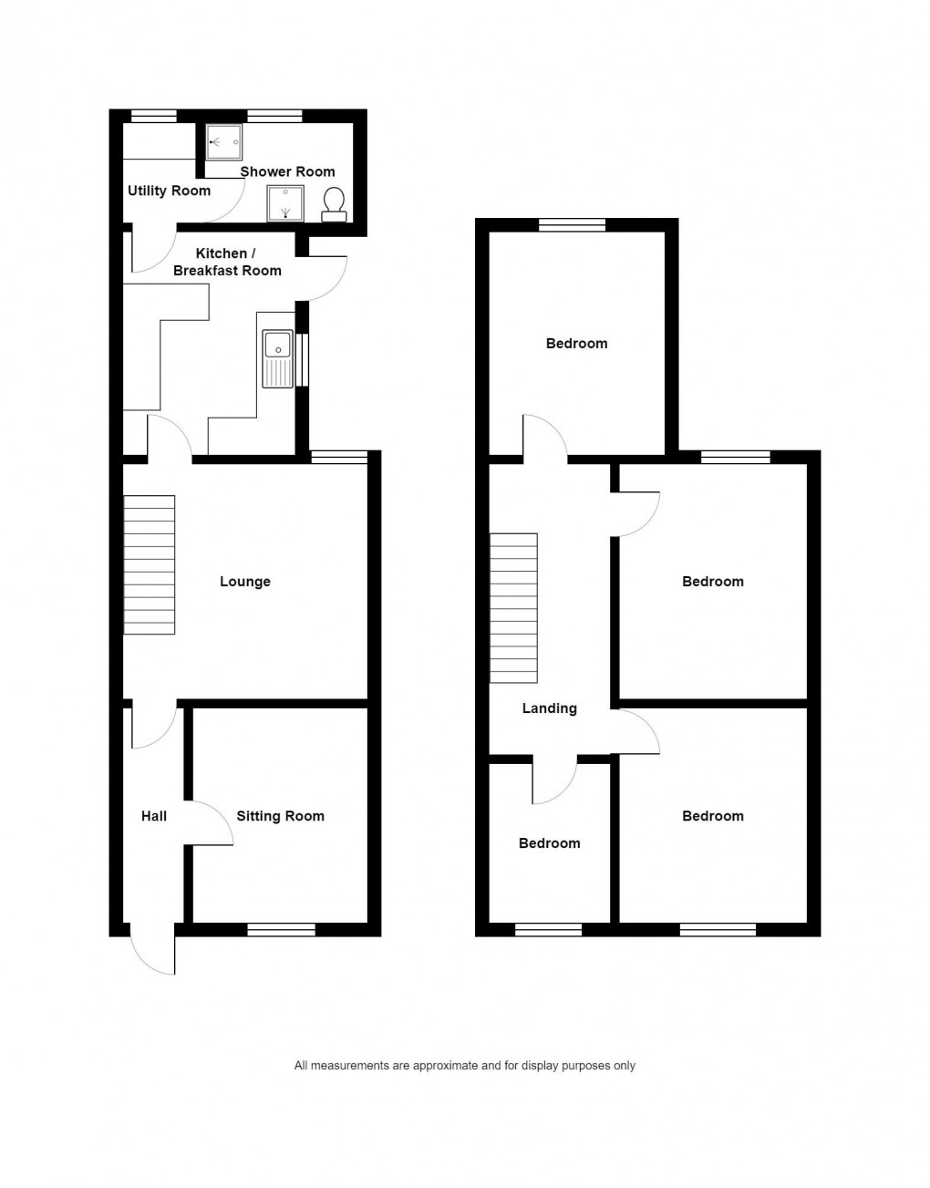 Floorplan for Cowell Road, Garnant, Ammanford, SA18 1NW