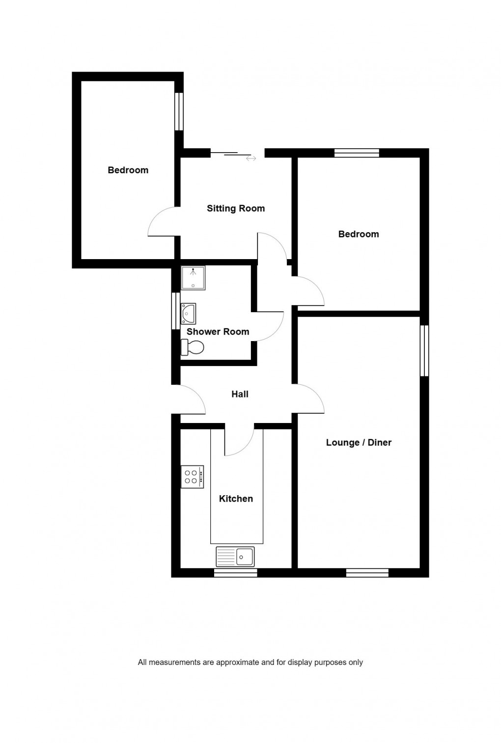 Floorplan for Black Lion Road, Gorslas, Llanelli, SA14 6RT