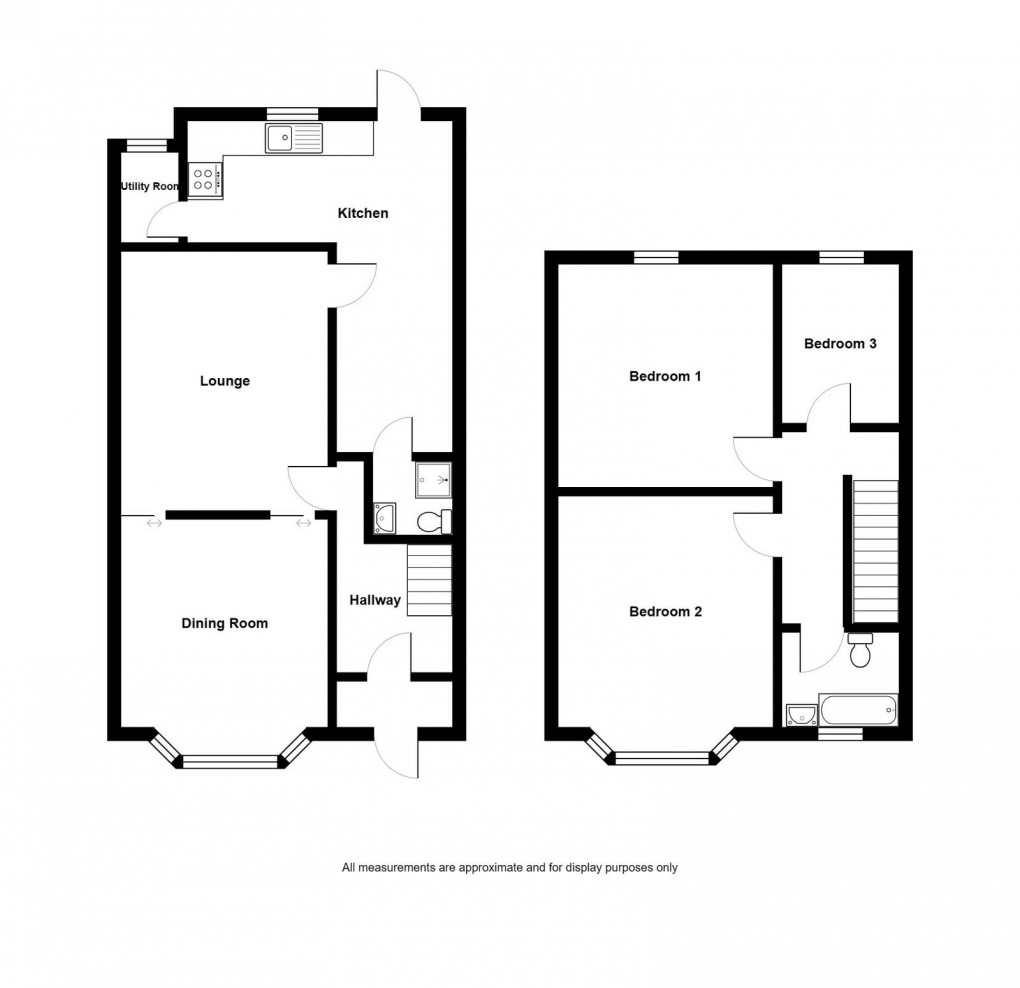 Floorplan for Saron Road, Saron, Ammanford, SA18