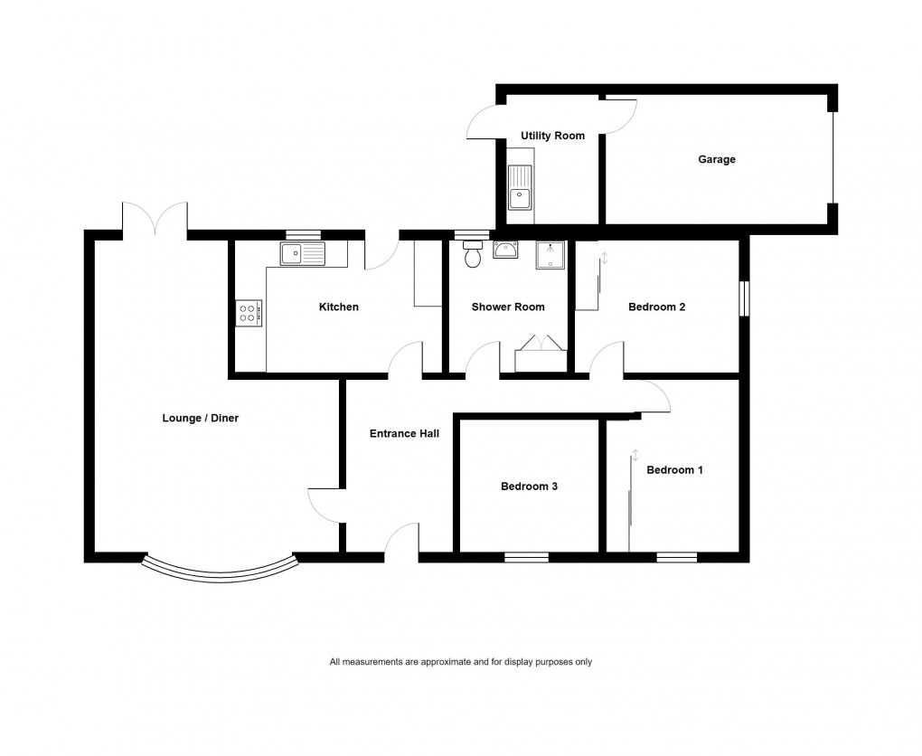 Floorplan for Walter Road, Ammanford, SA18 2NH