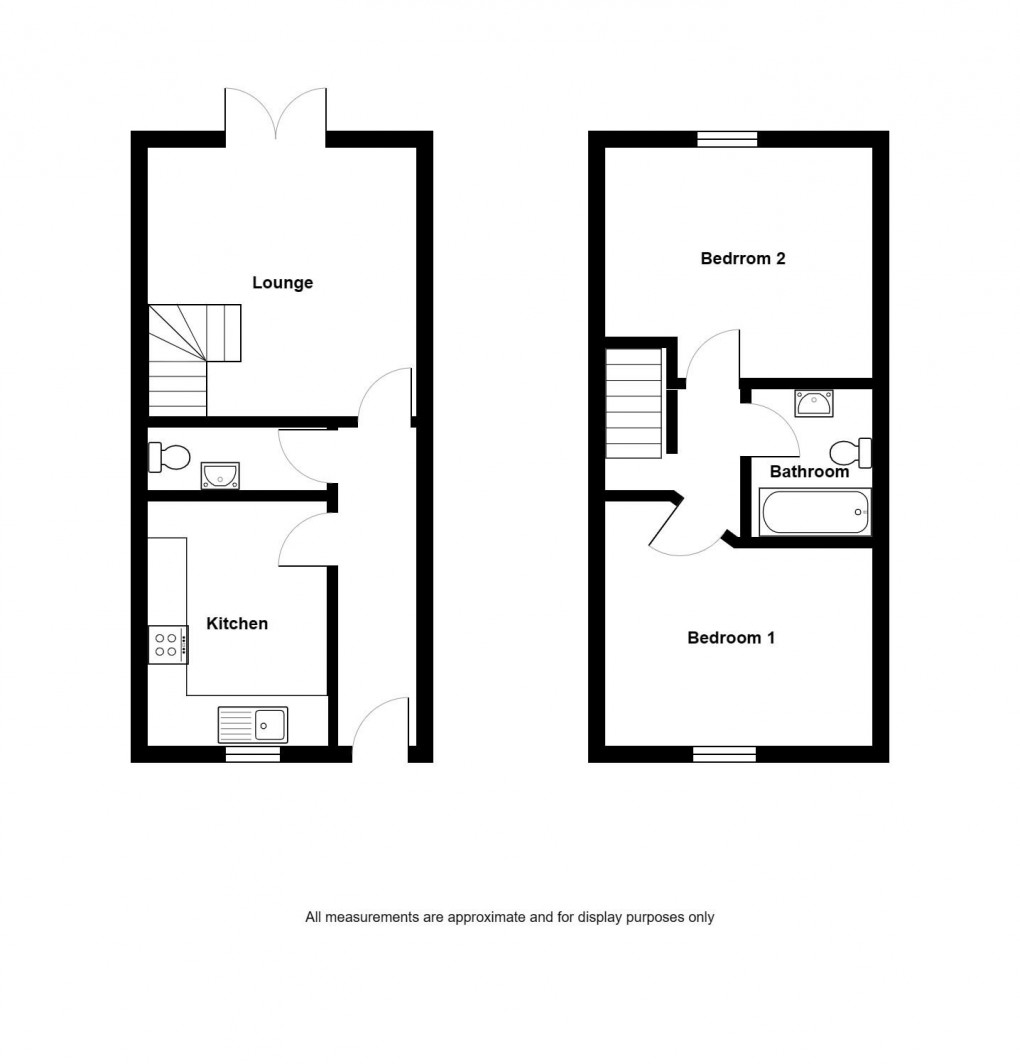 Floorplan for Clos Waun Hen Uchaf, Off Bishop Road, Garnant, Ammanford, SA18