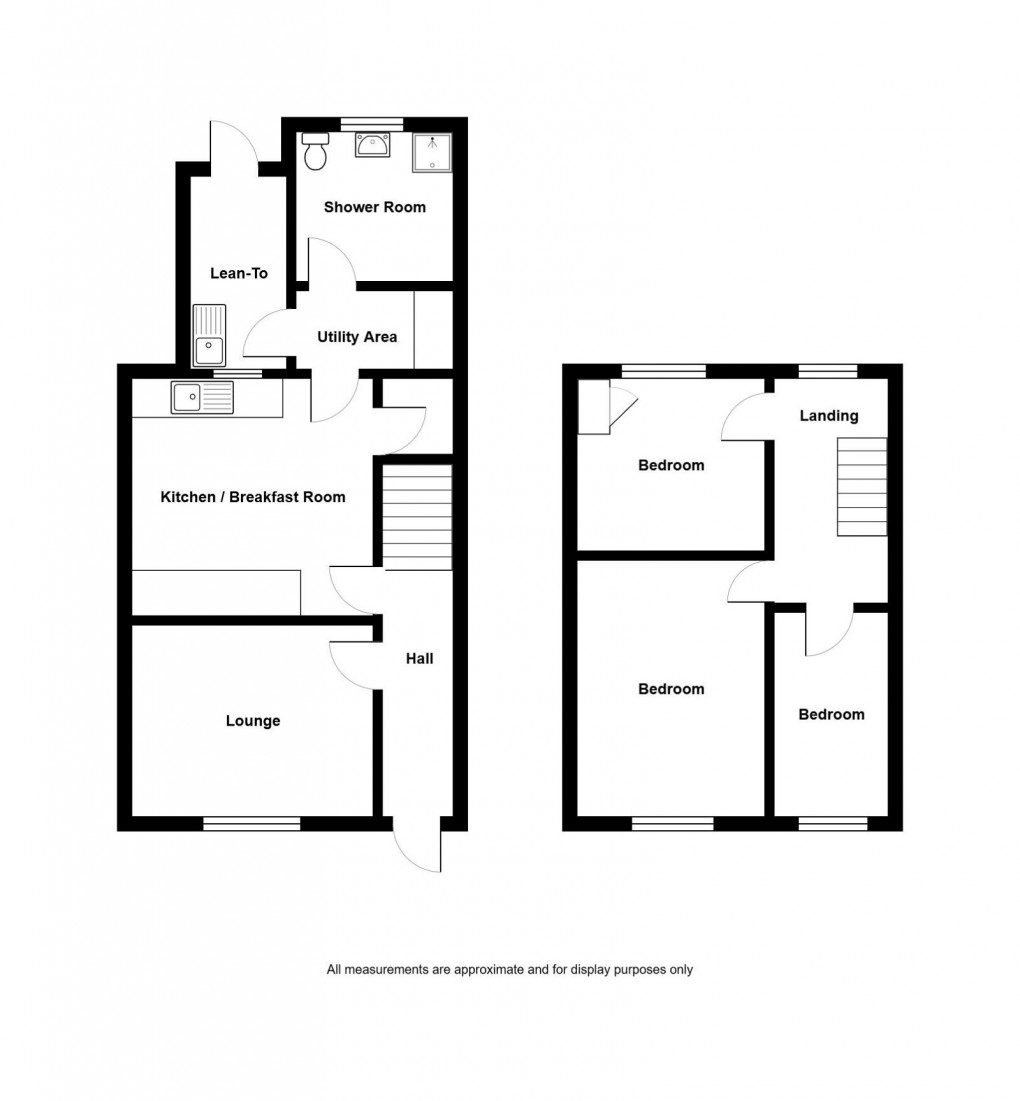 Floorplan for Harold Street, Ammanford, SA18 6DF