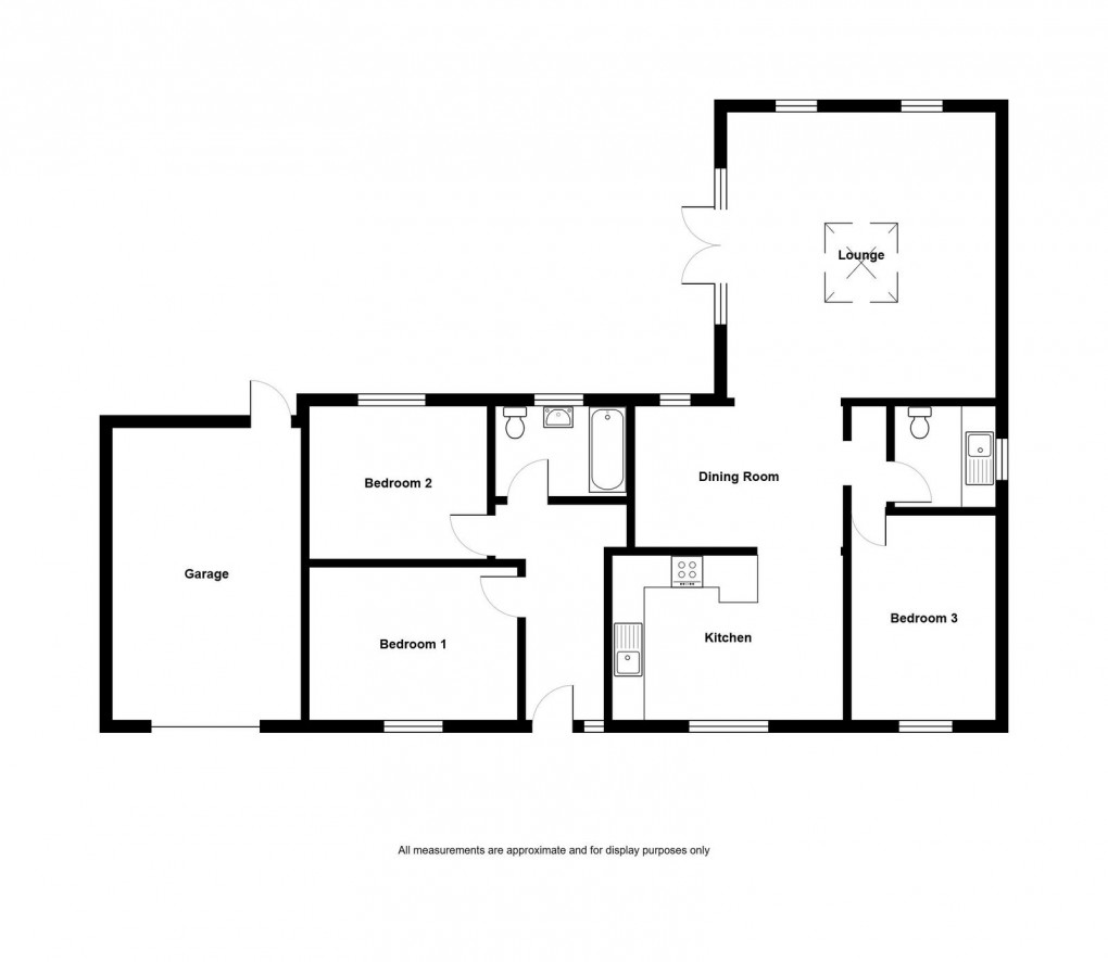 Floorplan for Deri Road, Glanamman, Ammanford, SA18