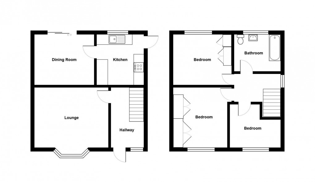 Floorplan for Parcyrhun, Ammanford, SA18 3HE