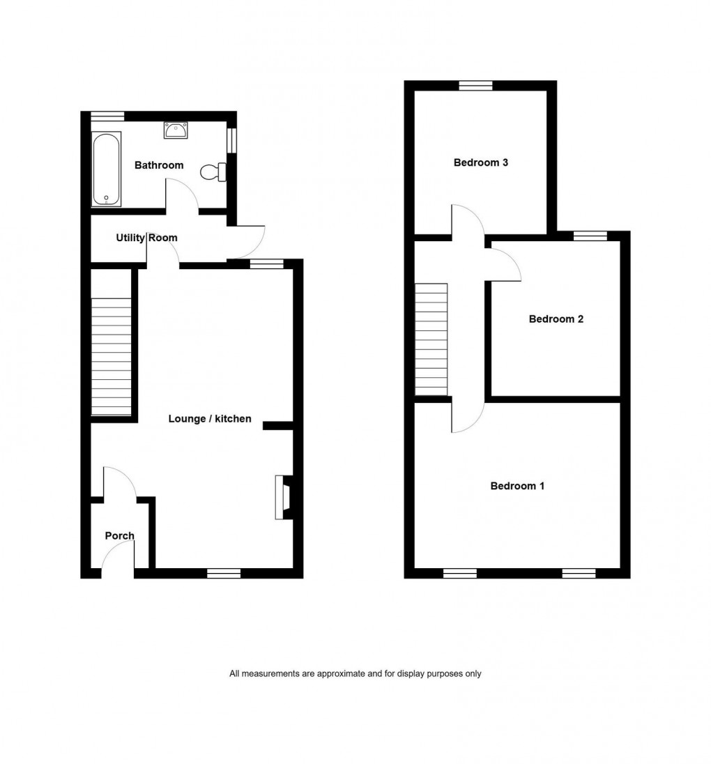 Floorplan for Gate Road, Penygroes, Llanelli, SA14 