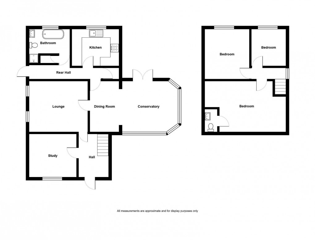 Floorplan for Hendre Road, Tycroes, Ammanford, SA18 