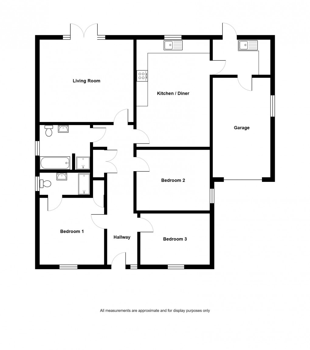 Floorplan for Llys Tirnant, Tycroes, Ammanford, SA18