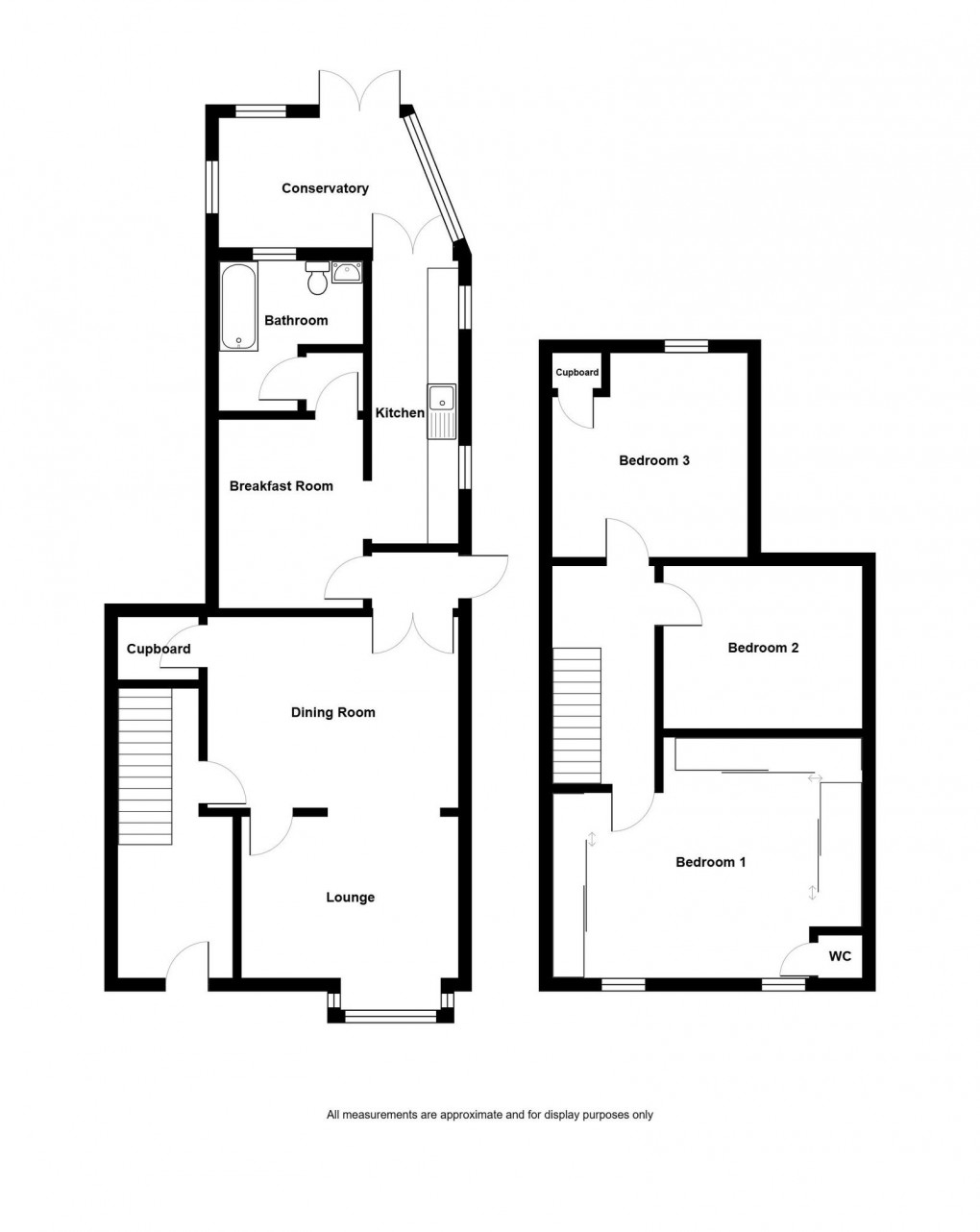 Floorplan for Coronation Road, Upper Brynamman, Ammanford, SA18