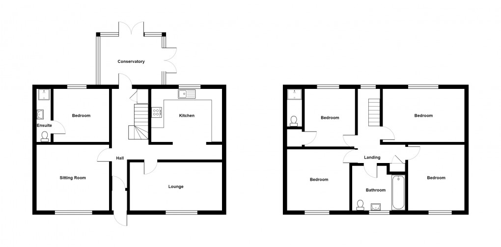 Floorplan for Betws Road, Betws, Ammanford, SA18