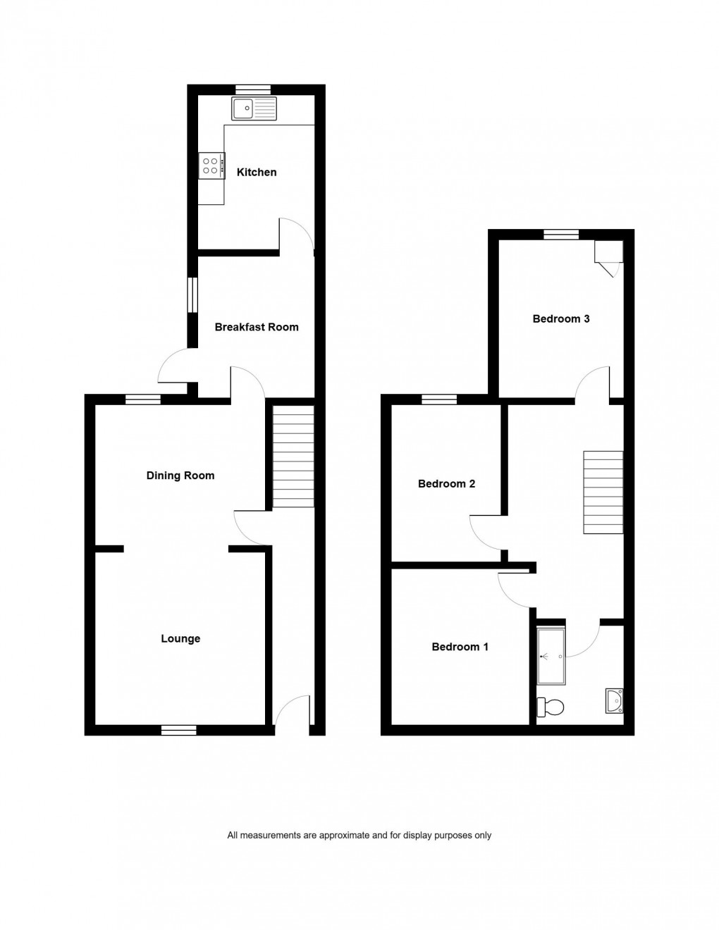 Floorplan for Talbot Road, Ammanford, SA18