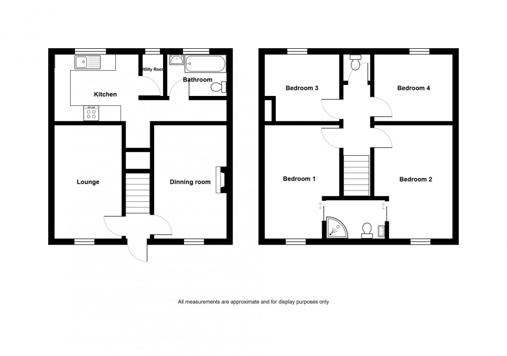 Floorplan for Water Street, Gwaun Cae Gurwen, Ammanford, SA18