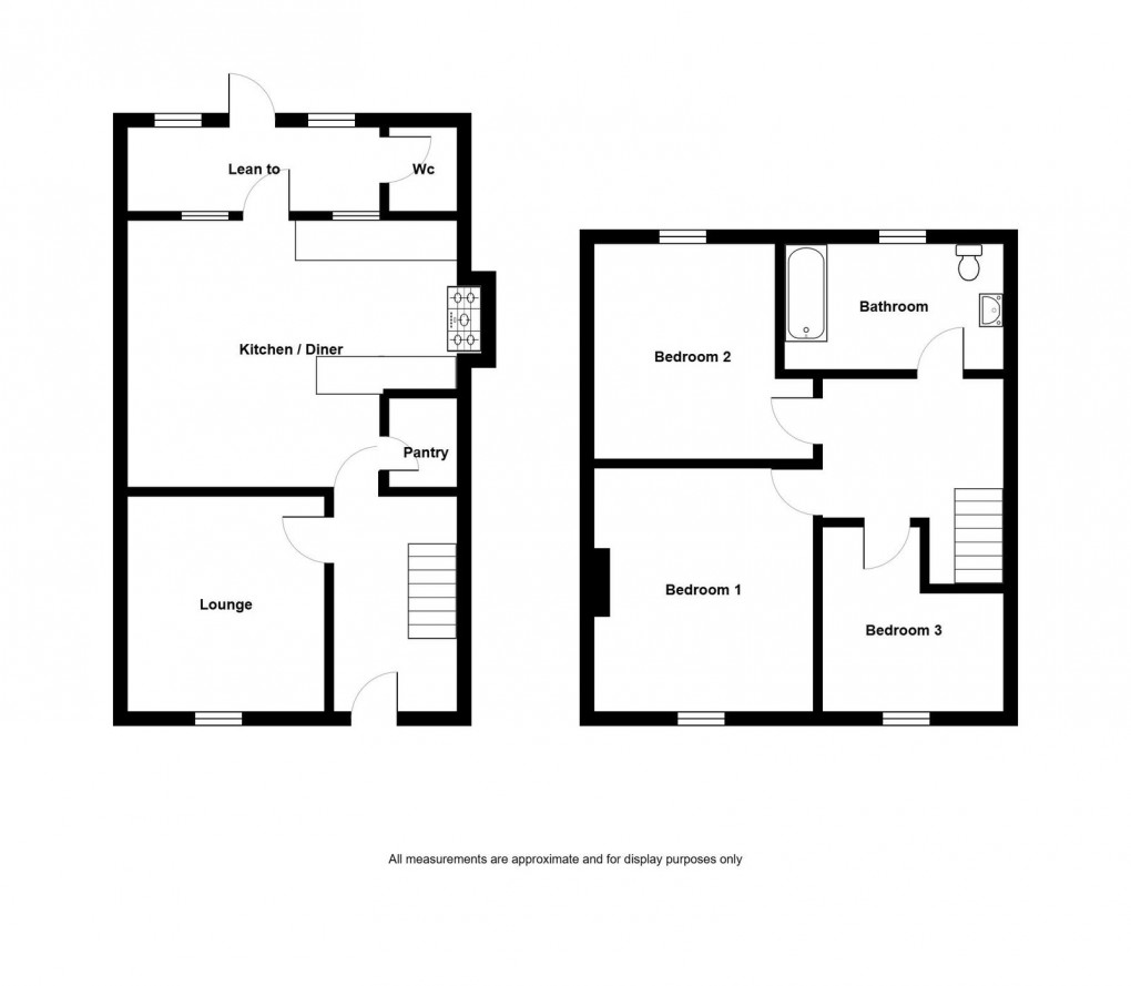 Floorplan for Colonel Road, Betws, Ammanford, SA18