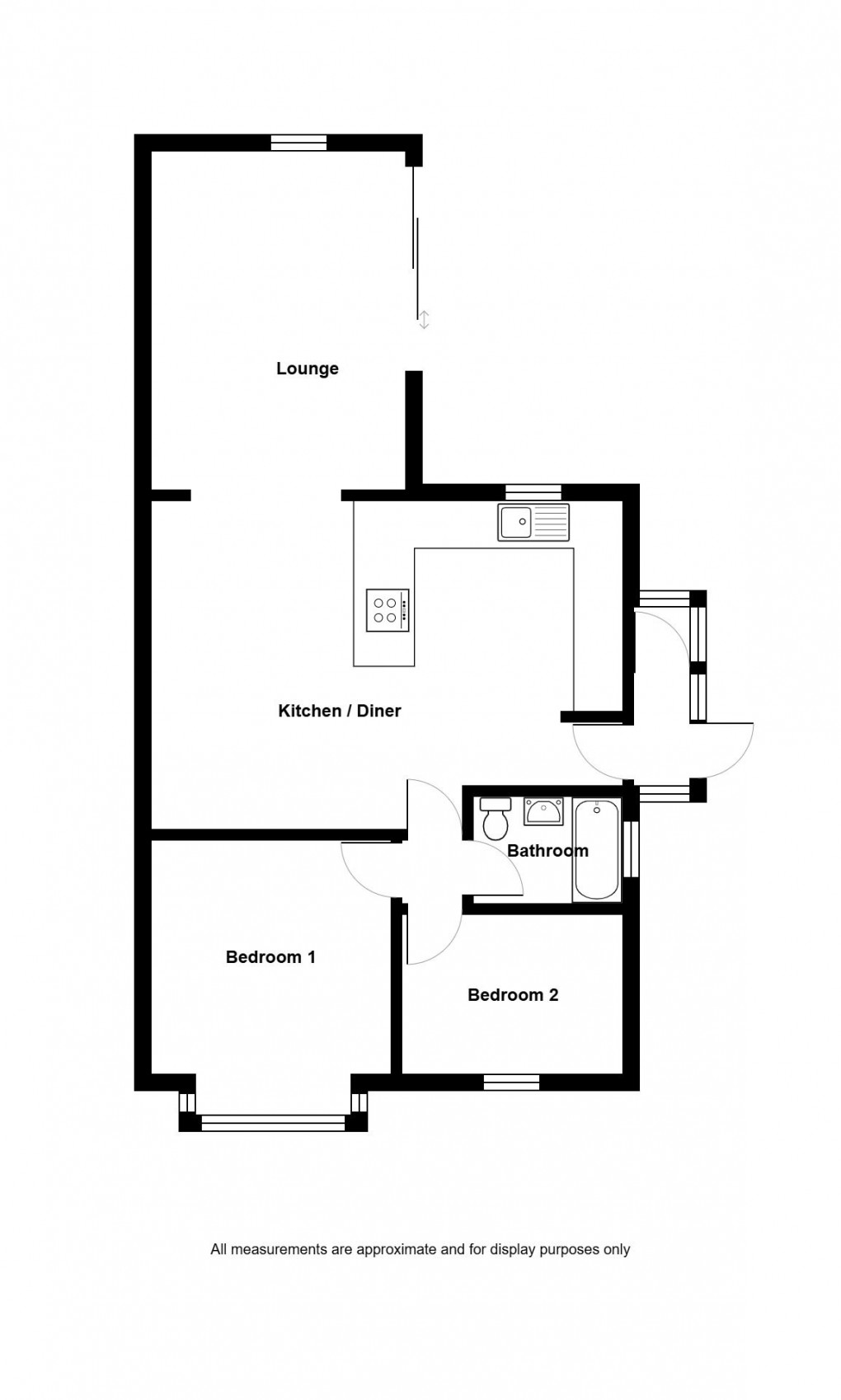 Floorplan for Golwg Y Cwm, Cwmgors, SA18