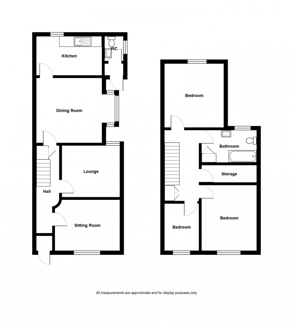 Floorplan for Talbot Road, Ammanford, SA18 3BA