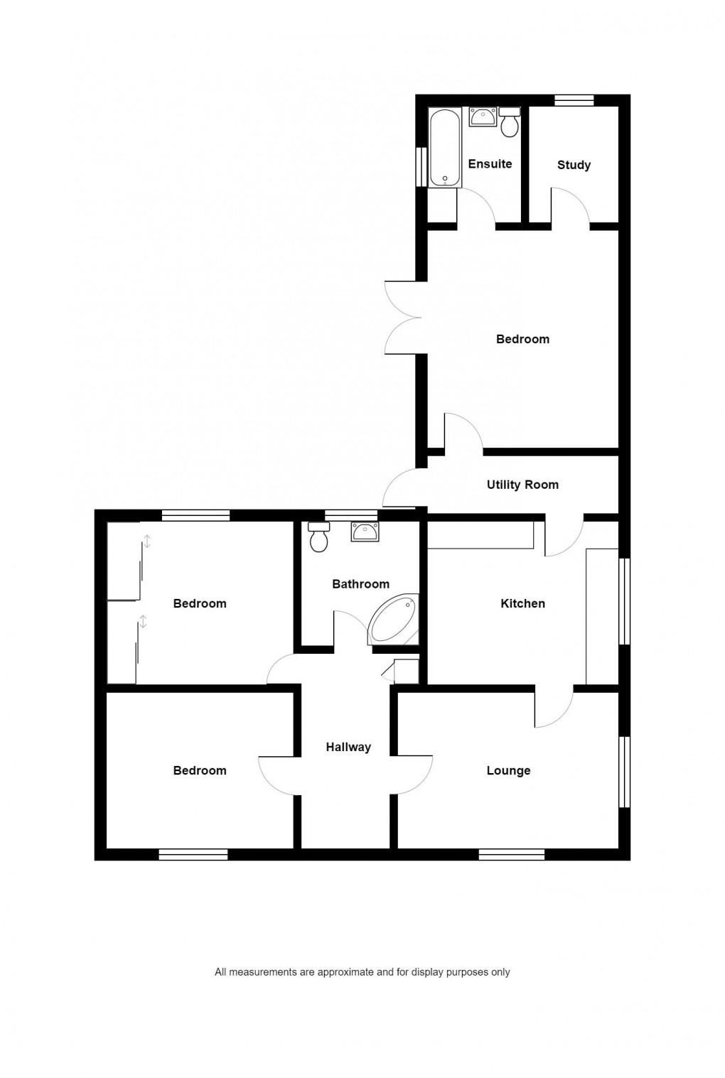 Floorplan for Heol Lotwen, Capel Hendre, Ammanford, SA18