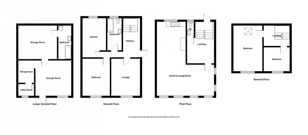 Floorplan for Gwilym Road, Cwmllynfell, SA9 2GN