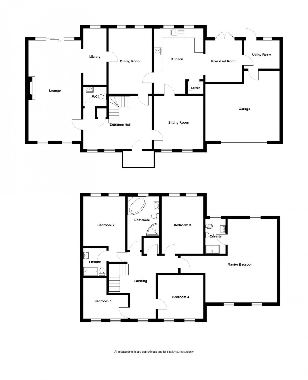 Floorplan for Kings Road, Llandybie, SA18 2TN