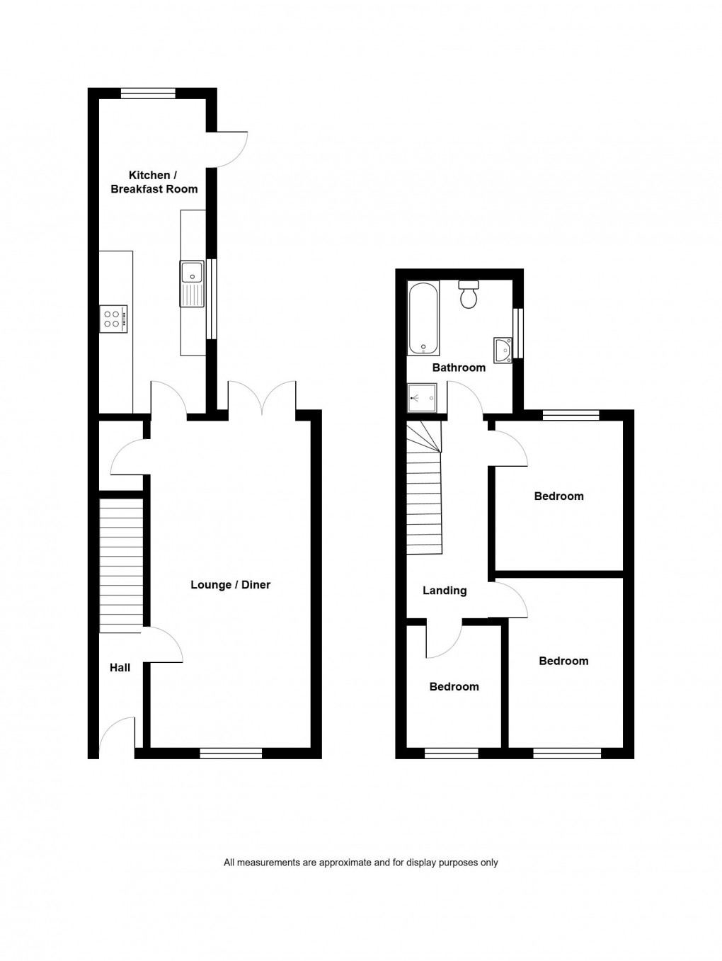 Floorplan for Waterloo Road, Penygroes, SA14 7PU