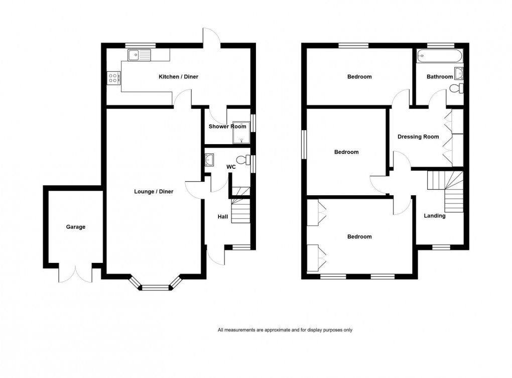 Floorplan for Penybanc Road, Penybanc, Ammanford, SA18 3QP