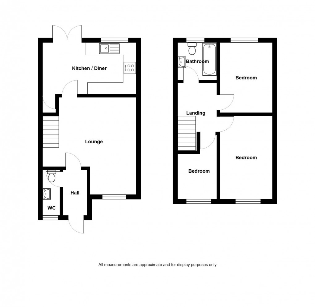 Floorplan for Llys Cambrian, Gordregraig, Swansea, SA9 2EY