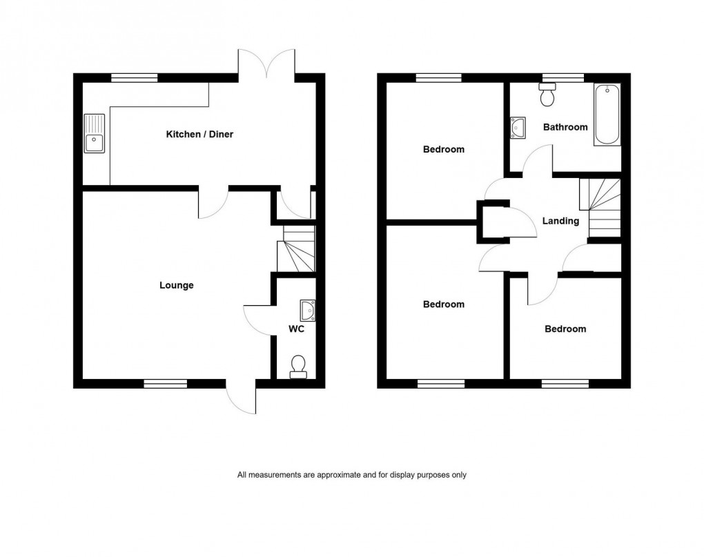 Floorplan for Clos Gwili, Cwmgwili, SA14